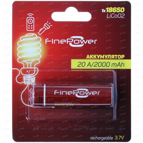 Аккумулятор FinePower KT-1841 2000 мАч 79400₽