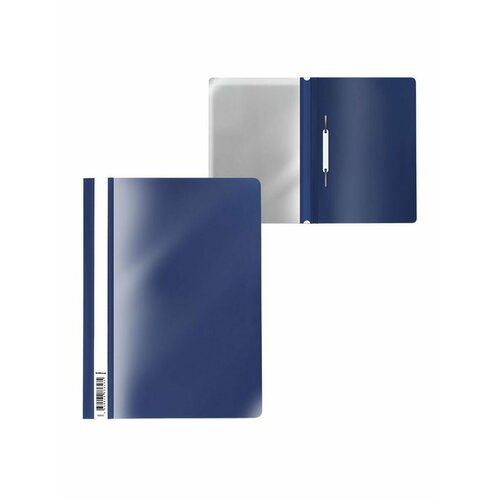 Папка-скоросшиватель A4, ErichKrause Fizzy Classic, синяя