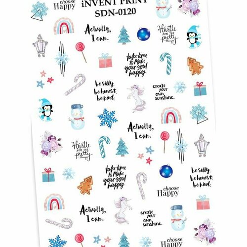 Слайдер-дизайн iNVENT PRiNT Новый год SDN-120