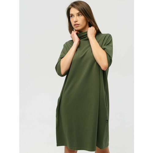 фото Платье konwa, размер over size, хаки