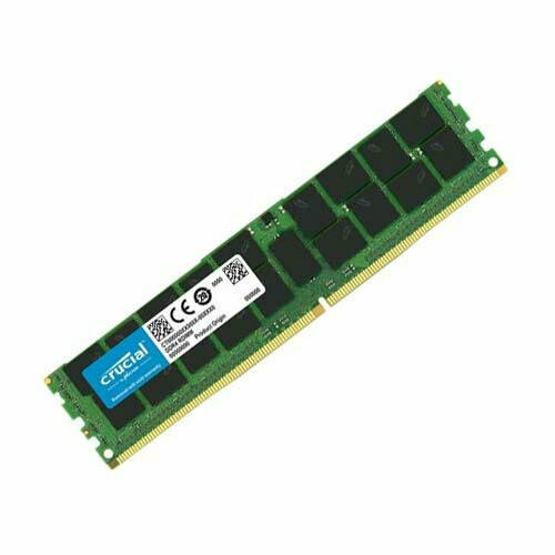 Модуль памяти Crucial Registered DDR4 DIMM 16 Гб PC4-17000 CT16G4RFD4213 samsung 4 гб ddr4 2133 мгц cl15 m378a5143eb1 cpb