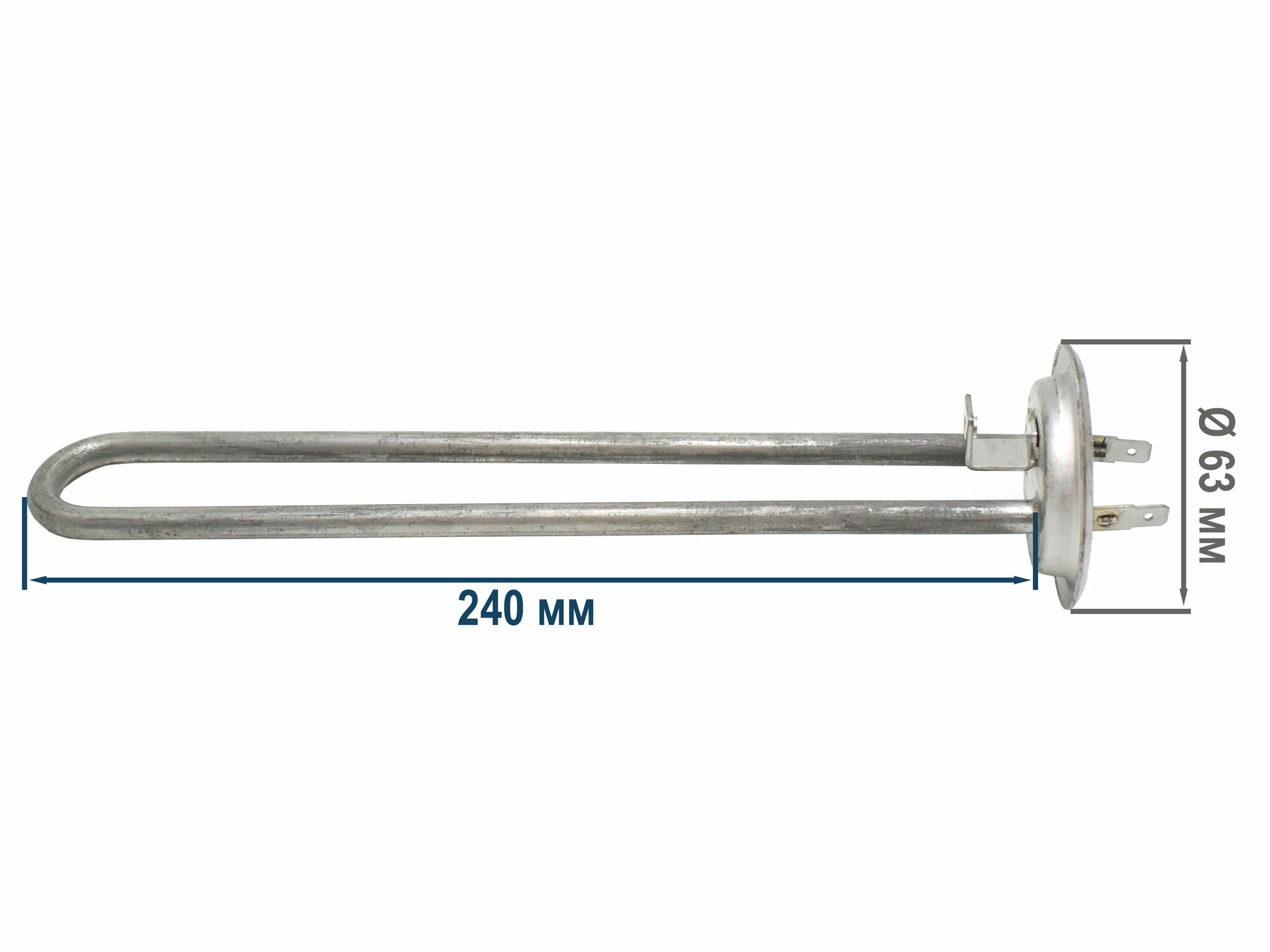 фото ТЭН для водонагревателя RF 700W TW, нерж Термекс 64mm