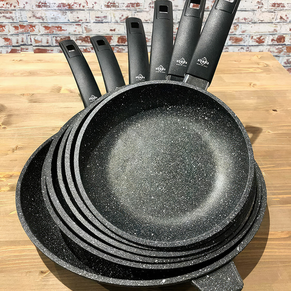 Сковорода индукционная Olympia Hard Cook Сlicca Induction 20см - фото №9
