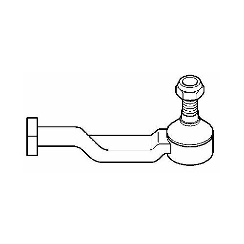 Наконечник рулевой тяги левый AUDI A3 8P1/8PA / SKODA OCTAVIA (A5 1Z-)