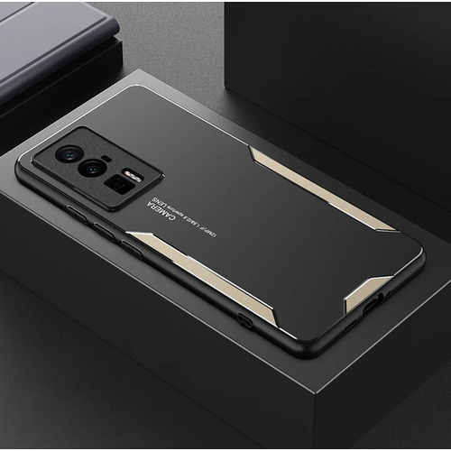 Противоударный чехол-бампер для Xiaomi Redmi K60 Ultra / Xiaomi 13T/ Xiaomi 13T Pro, черный