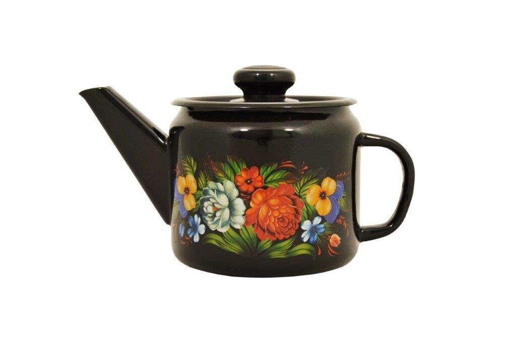 фото Чайник 1,0 литр Татьяна 2707П2/4 Лысьвенские⠀эмали