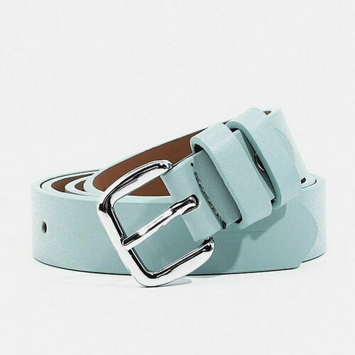 фото Ремень сима-ленд, размер 105, голубой сима-лэнд