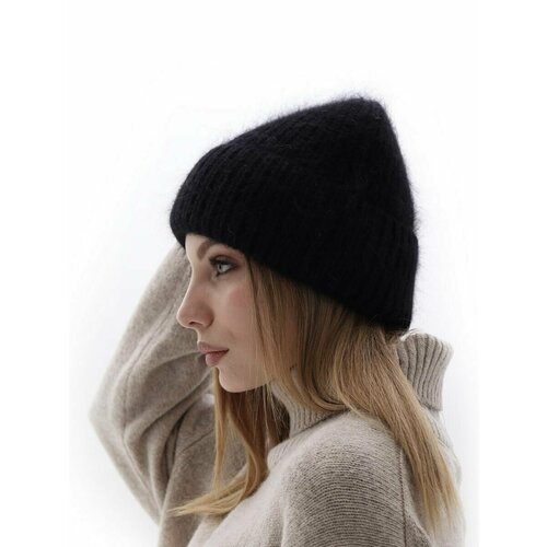 фото Шапка бини , размер onesize, черный шапкишляпки