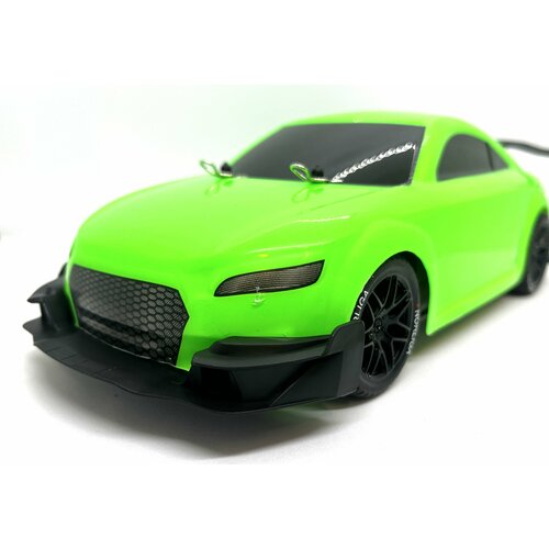 Радиоуправляемая машина для дрифта Audi TT 1:14 4WD 2.4g зеленый