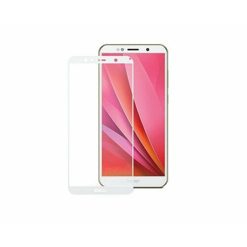 Honor 7A/7A Prime/7S/9S/Y5p/Huawei Y5 (2018)/Y5 Prime (2018)/Y5 Lite - защитное стекло 30D белое чехол krutoff для huawei y5 prime 2018 y5 lite 2018 honor 7a prime 7a 7s silicone blue 12341