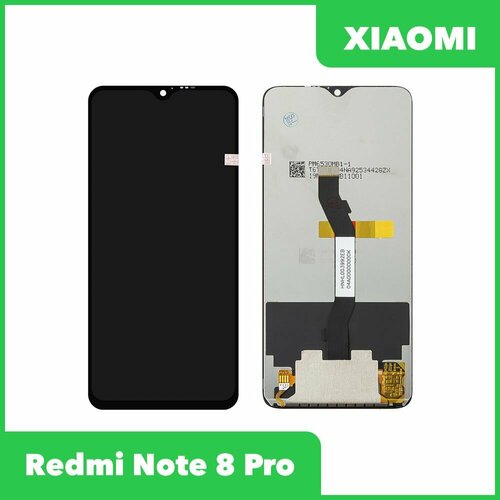 LCD дисплей для Xiaomi Redmi Note 8 Pro с тачскрином (черный)