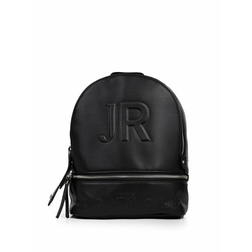 Рюкзак JOHN RICHMOND, фактура тиснение, черный сумка шоппер john richmond фактура тиснение черный