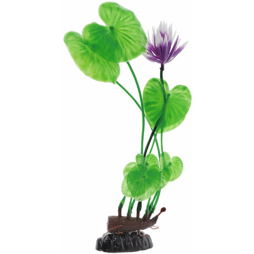 Растение Plant 013-Лилия зеленая с цветком 20см