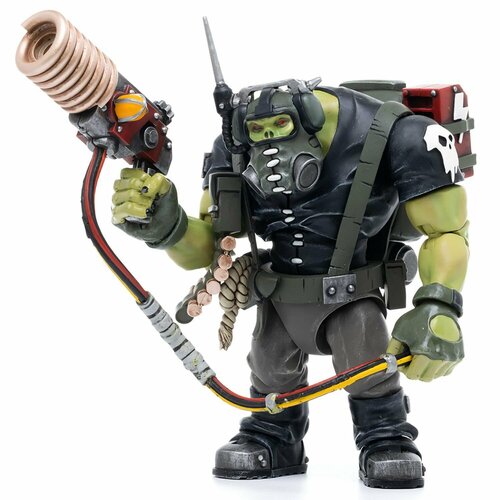 Фигурка Warhammer 40 000: Orks – Ork Kommandos Comms Boy Wagzuk 1:18 (12 см) фигурка warhammer 40 000 – ork meganob with shoota megafig 23 см