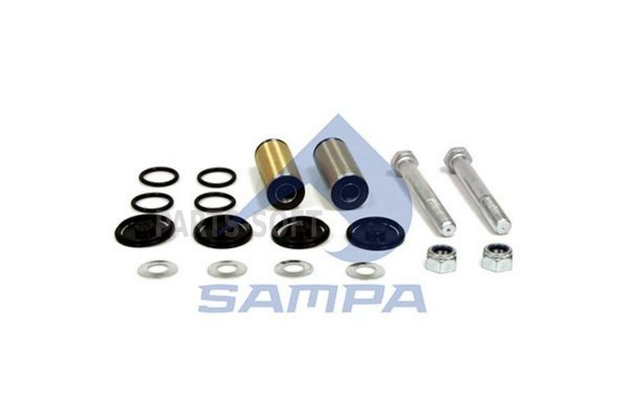 SAMPA 080.576 Ремкомплект RENAULT Manager, Maxter, Premium пальца рессоры (d20xd44.5x104) SAMPA