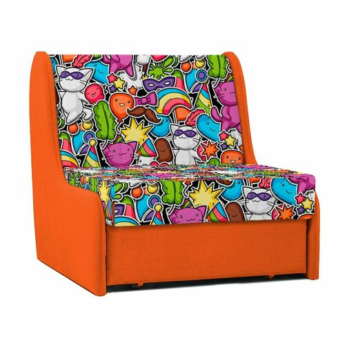 Кресло-кровать Токио Маскарад+В27(Токио Маскарад 1) оранжевый