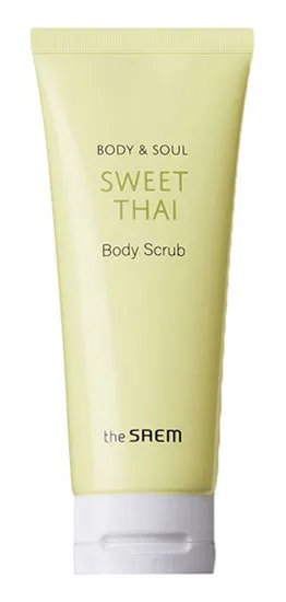 Скраб для тела с апельсиновой цедрой The Saem Body Soul Sweet Thai Body Scrub, 200 мл