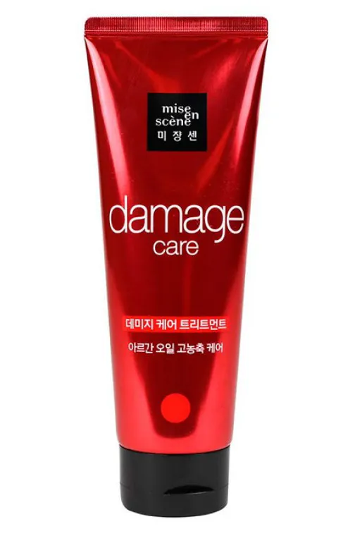 Восстанавливающая маска для повреждённых волос Mise En Scene Damage Care Treatment, 180 мл