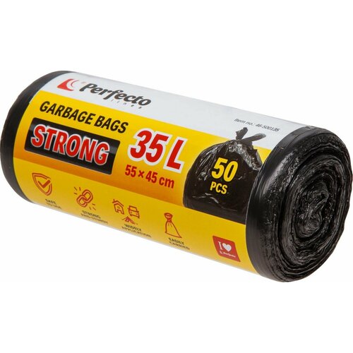 Пакеты для мусора PERFECTO LINEA Strong 35 л 50 штук (46-500135)