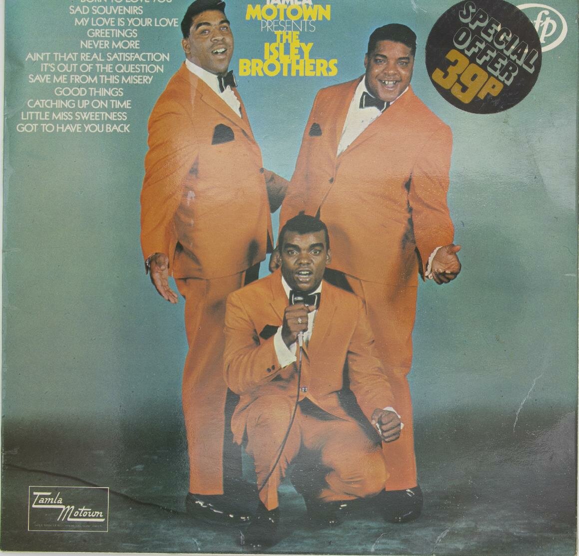 Виниловая пластинка The Isley Brothers - Tamla Motown Prese