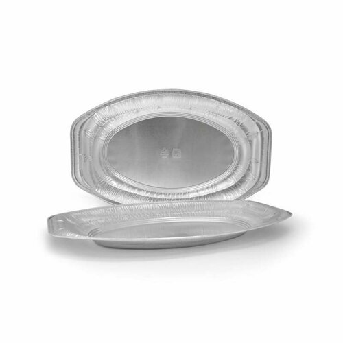 Поднос алюминиевый 430x275x32 мм объем 1785 мл 410-012 30 штуп Горница 1334157 4104₽