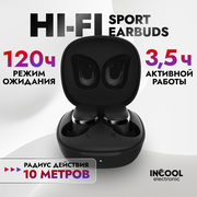 Беспроводные спортивные наушники, игровые с микрофоном, с сенсорным управлением INCOOL TWS