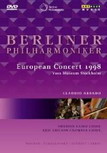 EUROPA-KONZERT 1998 - DEBUSSY, C: 3 Nocturnes / VERDI, G: 4 Pezzi sacri (Abbado). 1 DVD