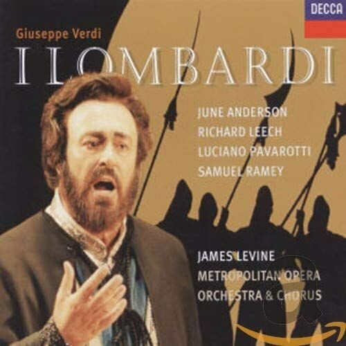 Audio CD Verdi: I Lombardi. June Anderson, Luciano Pavarotti, Samuel Ramey (2 CD) audio cd verdi a da maria chiara luciano pavarotti teatro alla scala di milano lorin maazel 3 cd