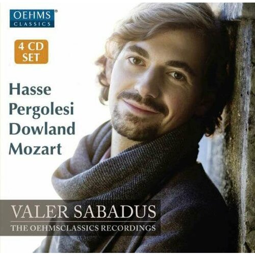 Audio CD Valer Sabadus - The OehmsClassics Recordings (4 CD) Валер Барна-Сабадус немецкий певец румынского происхождения (контратенор), mozart wolfgang amadeus виниловая пластинка mozart wolfgang amadeus classical music masterpieces