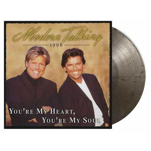 Виниловая пластинка Modern Talking - You're My Heart, You're My Soul '98 (180g) (Limited Numbered Edition) (Silver & Black Marbled Vinyl) (1 LP) modern talking – first album silver marbled vinyl lp