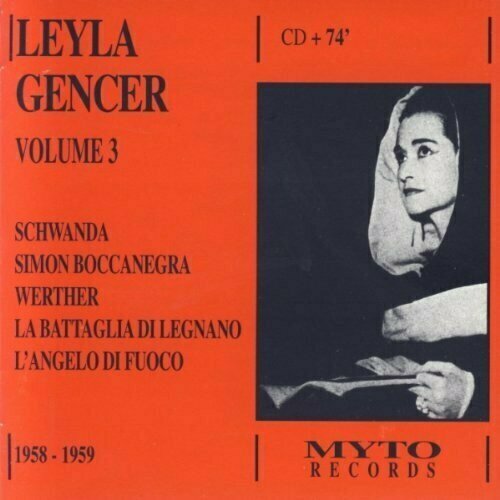 Various Composers: Schwanda, Boccanegra, Werther (Gencer). 1 CD