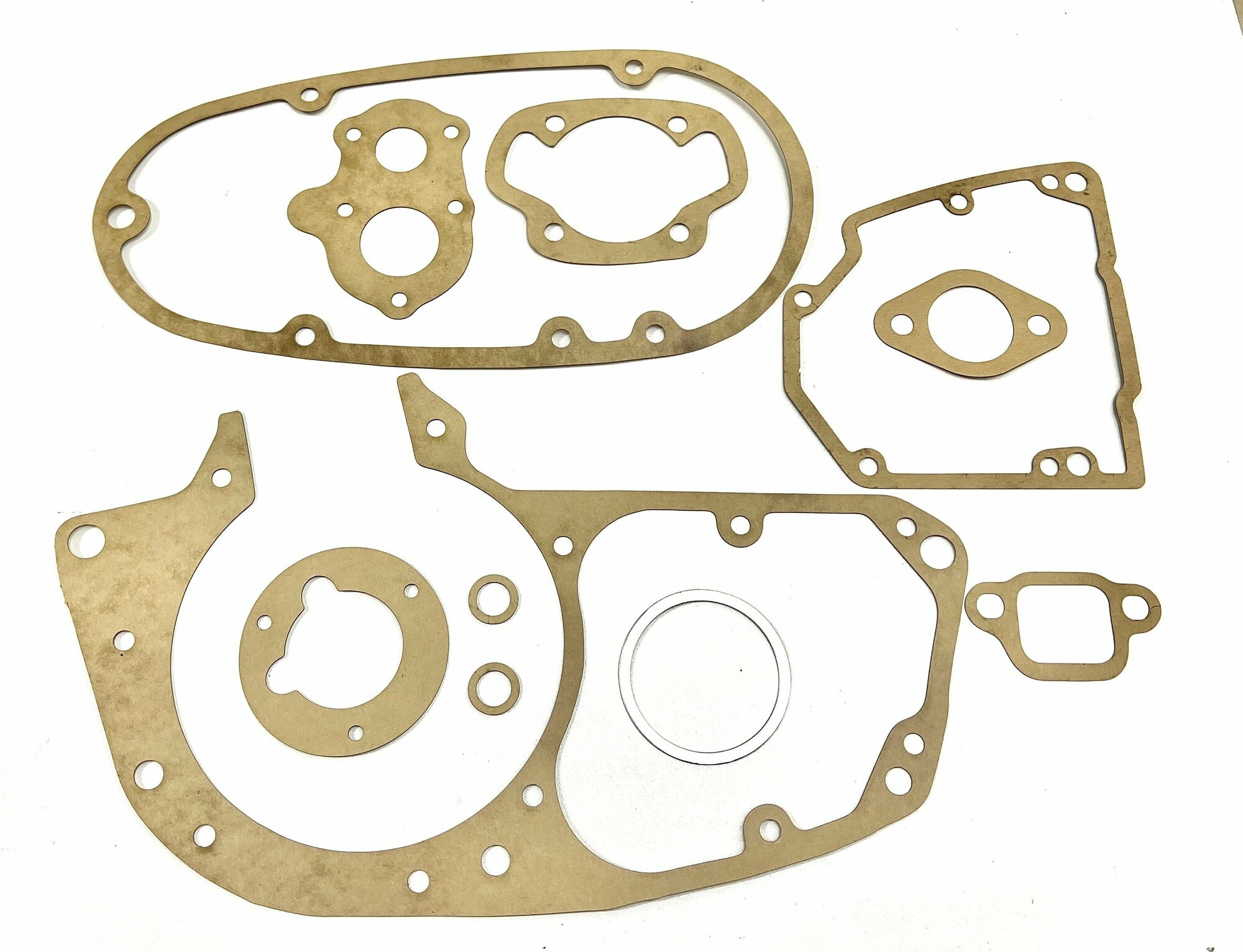 Набор прокладок на мотоцикл Минск 6В (М-105, М-106) техкартон
