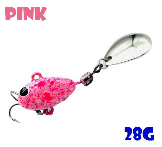 Тейл-Спиннер Uf-Studio Hurricane 28g #Pink