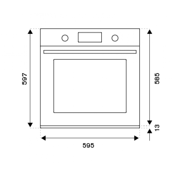 Bertazzoni Духовой шкаф Bertazzoni F6011MODPLGNE