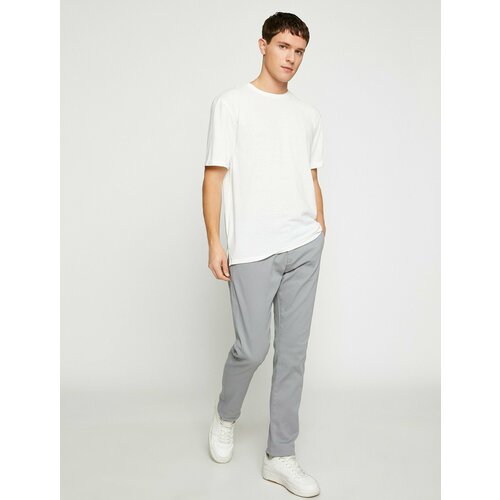 фото Брюки koton, размер 48, серый