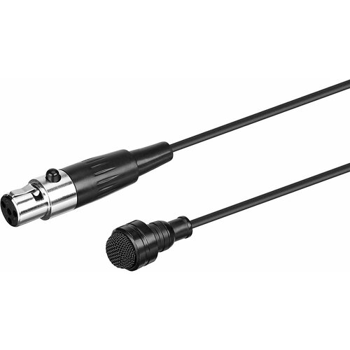 Микрофон петличный Saramonic DK5E влагозащищенный TA4F Mini XLR 4-PIN для радиосистем SHURE, TOA, Line 6 shure wl93 конденсаторный всенаправленный петличный микрофон для радиосистем