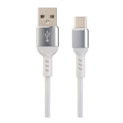 Мультимедийный кабель USB2.0 A вилка - USB C вилка, белый, длина 1 м, бокс (U4906) кабель usb2 0 a вилка usb type c вилка 1 м perfeo u4906