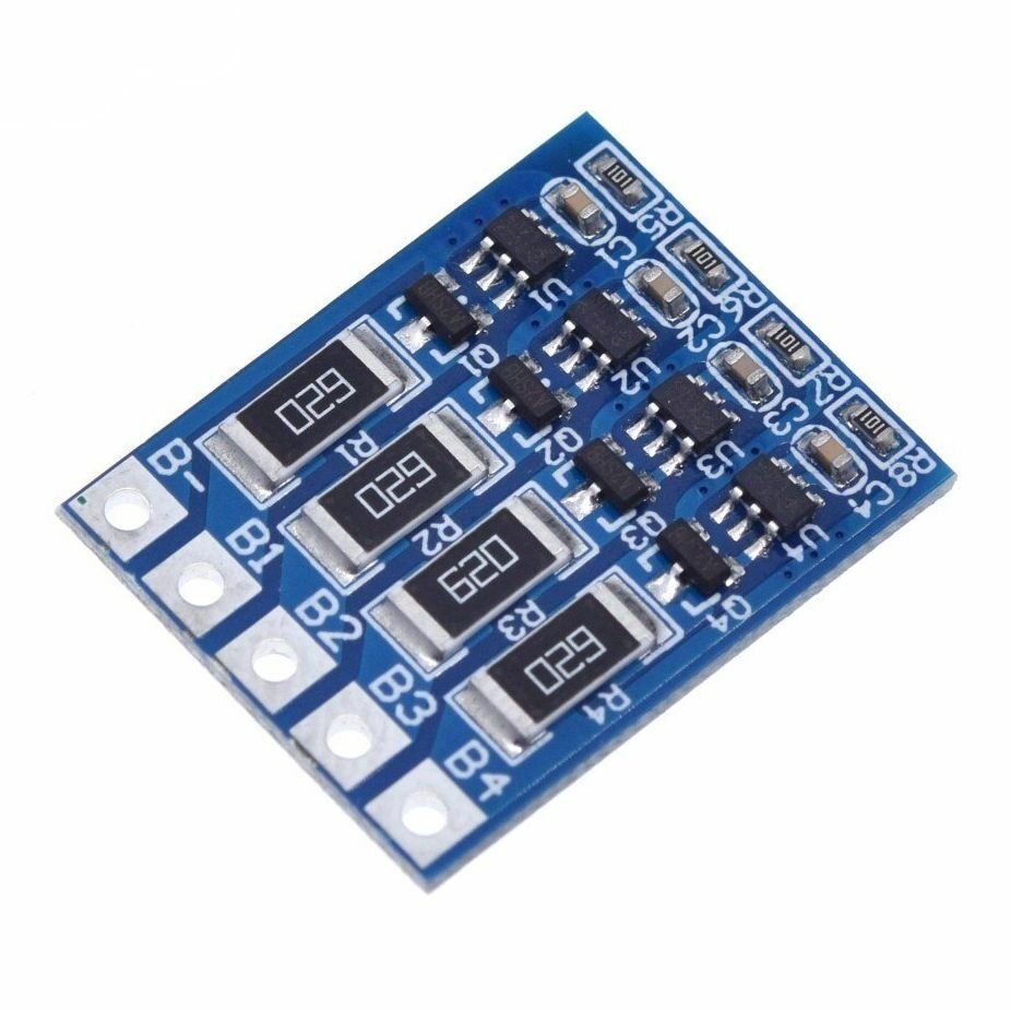 Плата балансировки BMS 4S 16.8V для Li-ion аккумуляторов (5 штук)