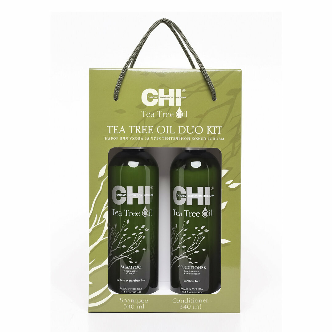 Набор Chi Tea Tree Oil Шампунь и Кондиционер 2x340 мл CHITTKIT