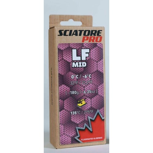 Парафин SCIATORE LF Mid (0/-6) 180г парафин sciatore hf mid 2 2 45г