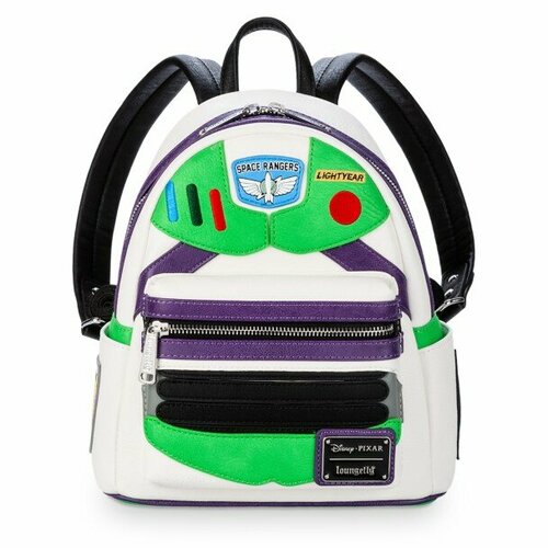 Сумка рюкзак Loungefly в стиле Базз Лайтер Buzz Lightyear из мультфильма История игрушек Toy Story action disney movie toy story 4 keychain toys woody buzz lightyear forky alien rex listo bear figures model keychains kids gifts