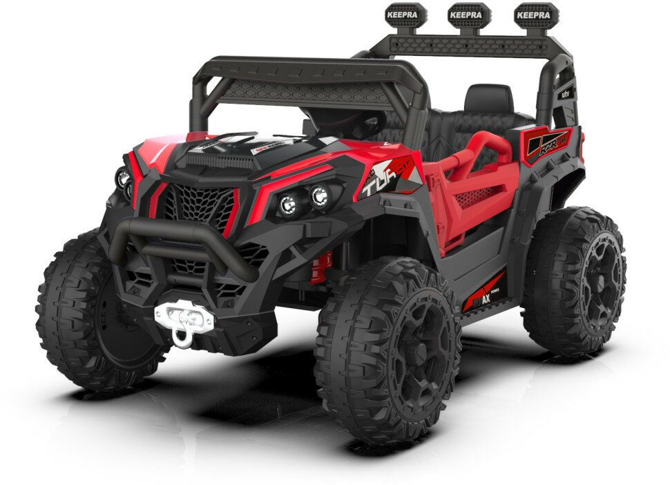 Детский электромобиль Багги (полный привод EVA 12V) - HC-301B-4WD-RED