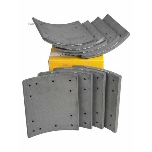 ZENTPARTS Z10748 Z10748_накладки торм. с заклепками STD! 19369 18.6-10.7(419x219(93685/L10 6.35x15.9 96)\ ROR, Trail