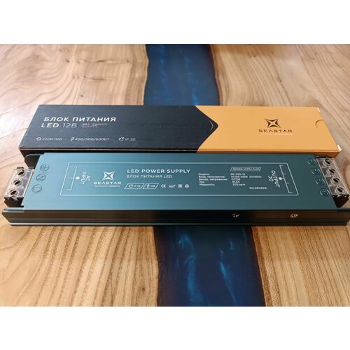 Блок питания для светодиодной ленты 600Вт 12В slim