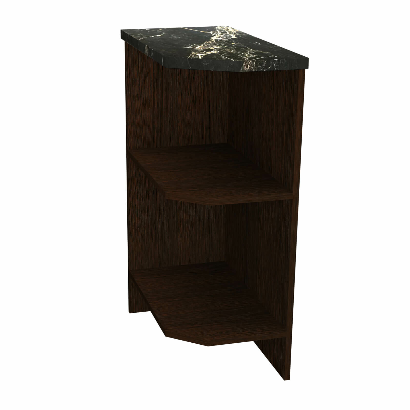 фото Стол ЭРА торцевой НТ285 левый Мальва Венге/сосна лоредо ПЭ3548