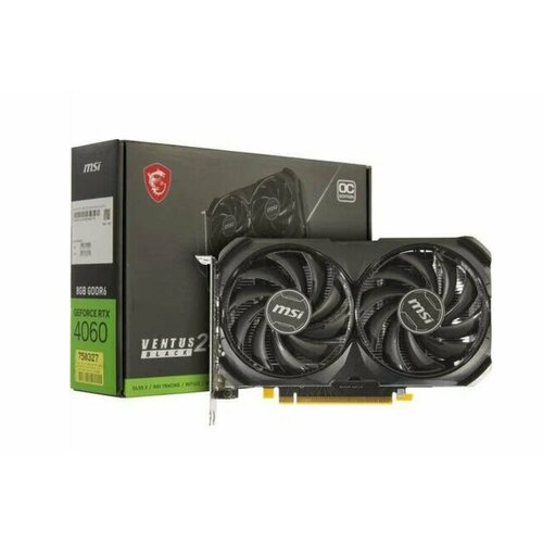 Видеокарта Msi VENTUS RTX 4060 VENTUS 2X BLACK 8G OC 6994000₽