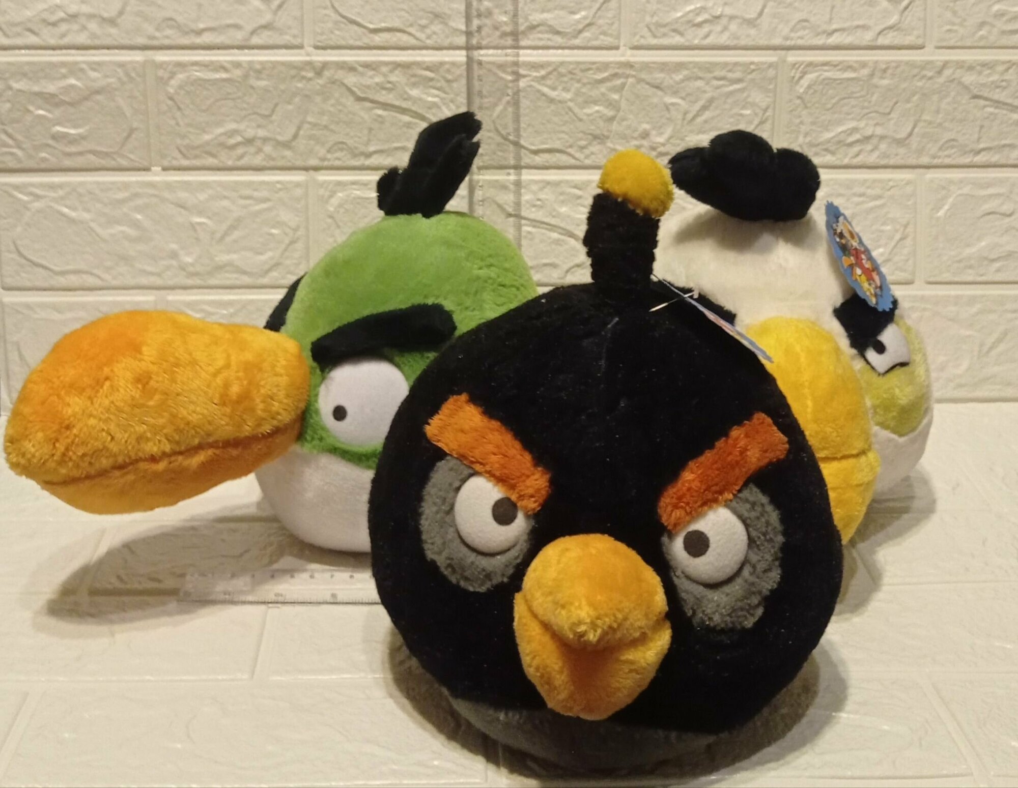 Angry Birds Мягкие игрушки 3 штуки
