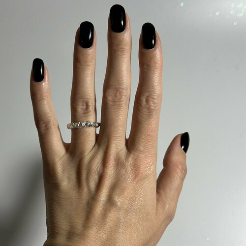 Кольцо BOHOANN, серебро, 925 проба, серебряный новые модные женские кольца на палец из стерлингового серебра 925 пробы массивные кольца полного размера для свадьбы вечерние кольца
