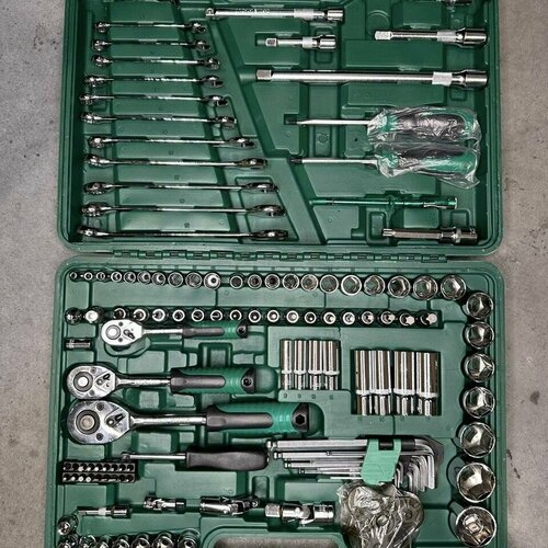 Набор инструментов 121 предмет для ремонта универсальный в кейсе