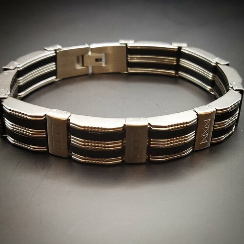 фото Браслет innuendo, 1 шт., размер 22 см, серебряный